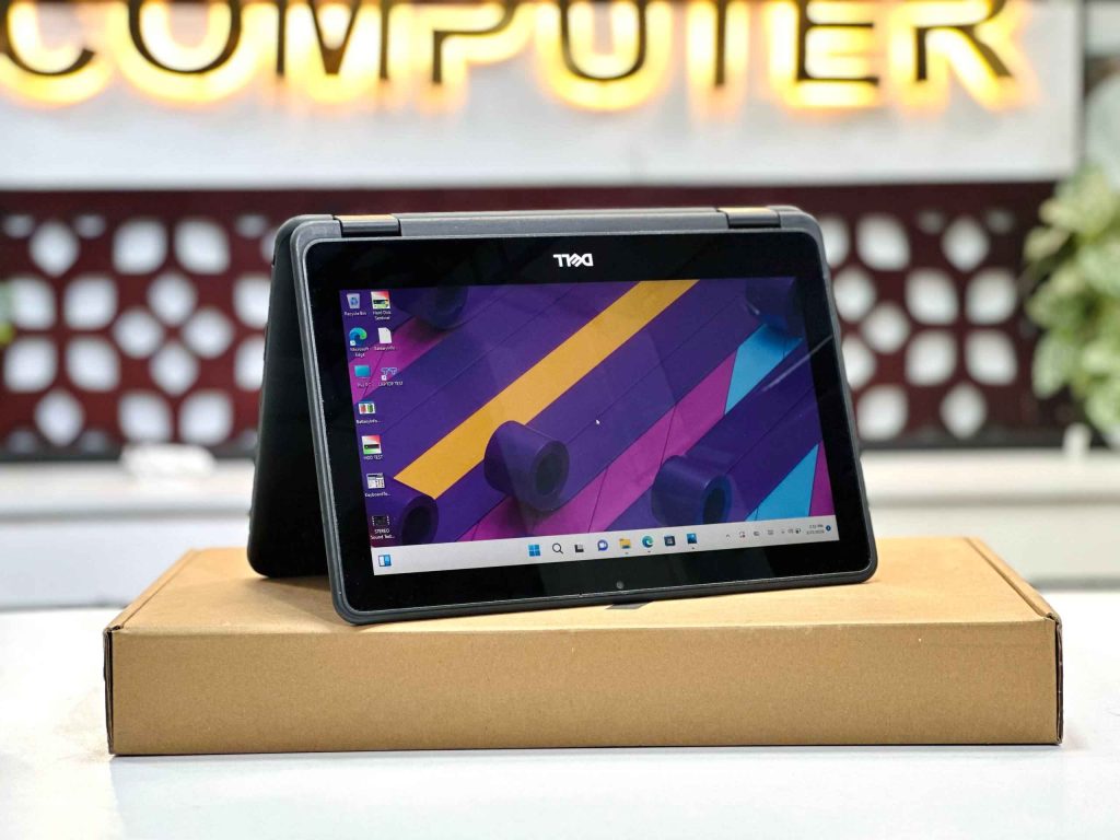 Dell Latitude 3190 2-in-1 Intel Pentium 4GB RAM 128GB SSD 11.6″ HD Touch Display Laptop - view 3