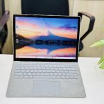 Microsoft Surface Laptop 2 with Intel Core i5 8th Gen processor, 8GB RAM, 256GB SSD, and 13.5-inch 2K touchscreen display, designed for premium performance and touch interaction