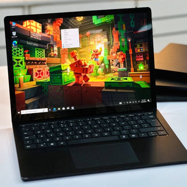 Microsoft Surface Laptop 4 with Intel Core i7 11th Gen processor, 16GB DDR4 RAM, 512GB SSD, and 13.5-inch 2K display, delivering premium performance and visuals