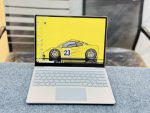 Microsoft Surface Laptop Go with Intel Core i5 10th Gen processor, 16GB RAM, 256GB SSD, and 12.4-inch multi-touch display, designed for compact performance and portability