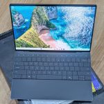 Dell XPS 13 Plus Zero-Lattice Keyboard and Capacitive Touch Row view.