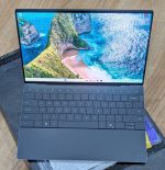 Dell XPS 13 Plus Zero-Lattice Keyboard and Capacitive Touch Row view.