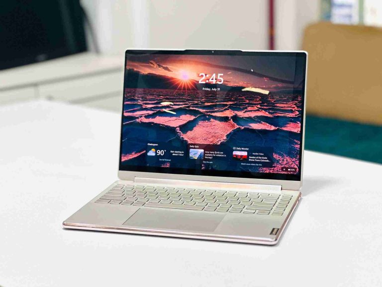 Lenovo Yoga 9 2-in-1 14IRP8 Rose Gold Core i7-1360P 16GB LPDDR5X RAM 1TB SSD Intel Iris Xe Graphics 14″ 4K OLED Touch Display Laptop in Bangladesh