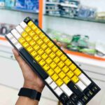 JEDEL WKL-1043 87-Key Triple Mode Mechanical RGB Gaming Keyboard