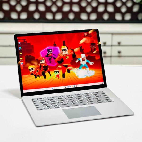 Microsoft Surface Laptop 3 Core i7-1065G7 16GB RAM 256GB NVMe SSD Intel Iris Plus Graphics 15″ PixelSense Touch Display Laptop in Bangladesh