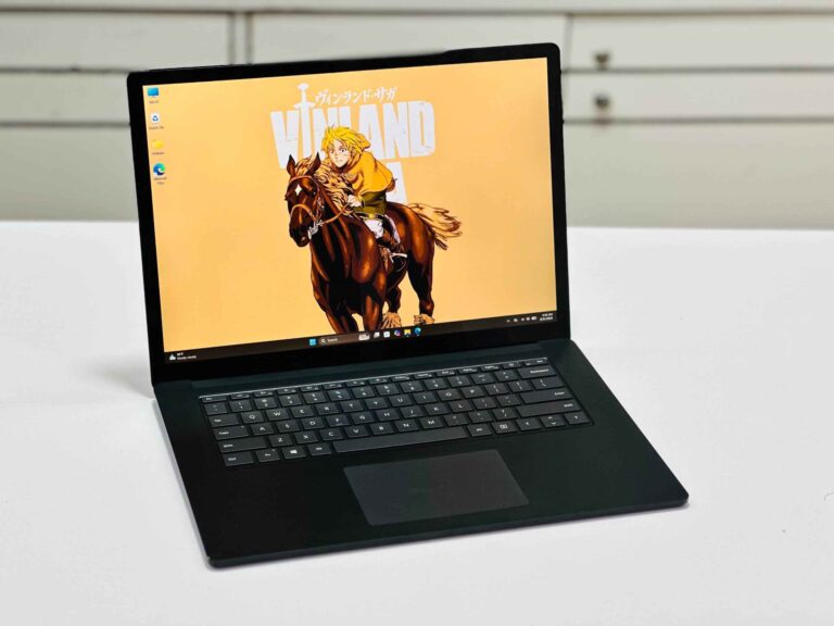 Microsoft Surface Laptop 5 Core i7 12th Gen 16GB LPDDR5x RAM 512GB NVMe SSD Intel Iris Xe Graphics 15″ PixelSense Touch Display Laptop in Bangladesh