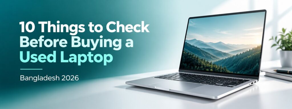 10 Things to Check Before Buying a Used Laptop in Bangladesh 2026