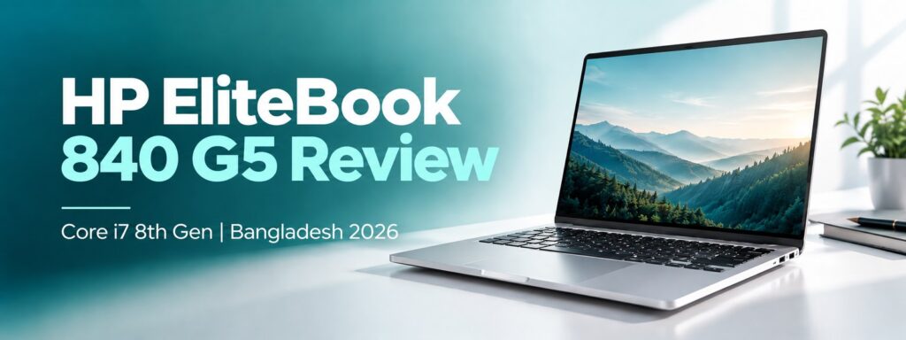 HP EliteBook 840 G5 Review — Core i7 8th Gen, Bangladesh 2026