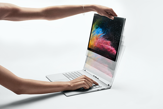 Microsoft Surface Book 2 Intel Core i5 7th Gen Detachable Touch Laptop with 8GB RAM, 256GB SSD and 13.5-inch Touch Display at Digital Computer Shop